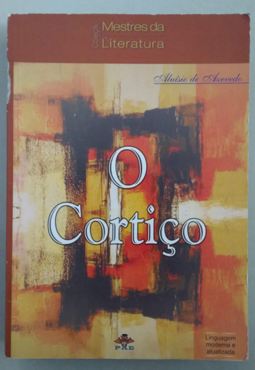 O cortiço, Aluísio de Azevedo, coleção mestres da literatura, editora PAE, livro usado