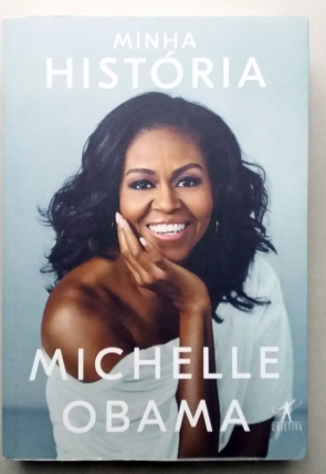 Minha História, Michelle Obama, editora objetiva, livro usado