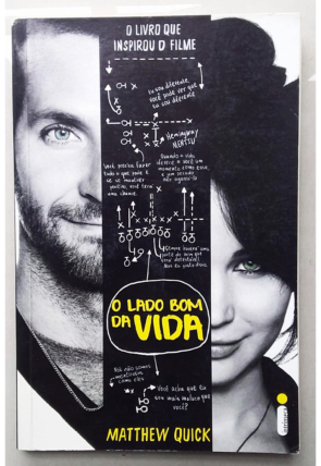 O lado bom da vida, Matthew Quick, editora intrínseca, livro usado