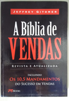 A bíblia de vendas, Jeffrey Gitomer, editora M.Books, livro usado