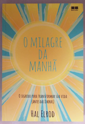 O milagre da manhã, Hal Elrod, editora best seller, livro usado