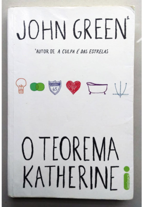 O teorema Katherine, John Green, editora intrínseca, livro usado