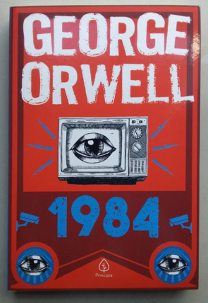 1984, George Orwell, editora princippis, livro usado