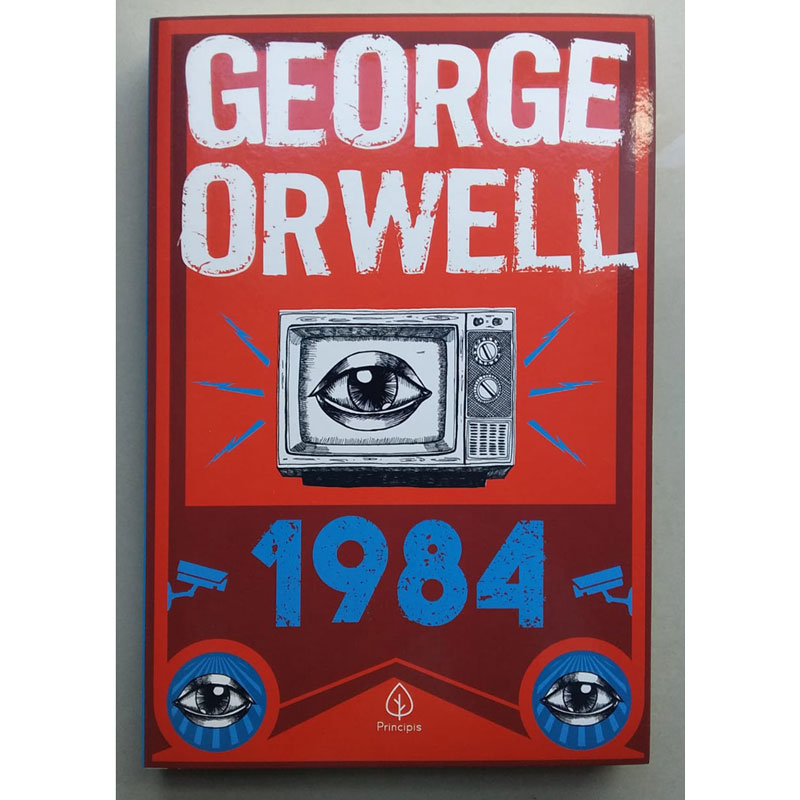 1984, George Orwell, editora princippis, livro usado