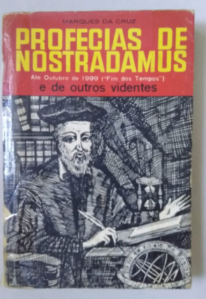 Profecias de Nostradamus e de outros videntes, Marques da Cruz, editora pensamento, livro usado