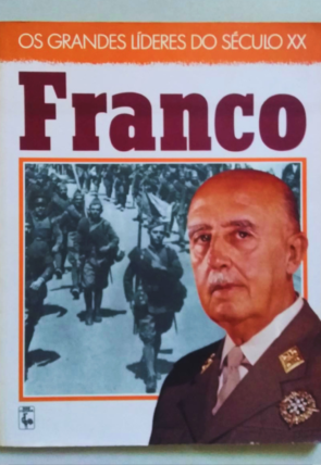 Os grandes líderes do século xx, Franco, Hedda Garza, editora nova cultural, livro usado