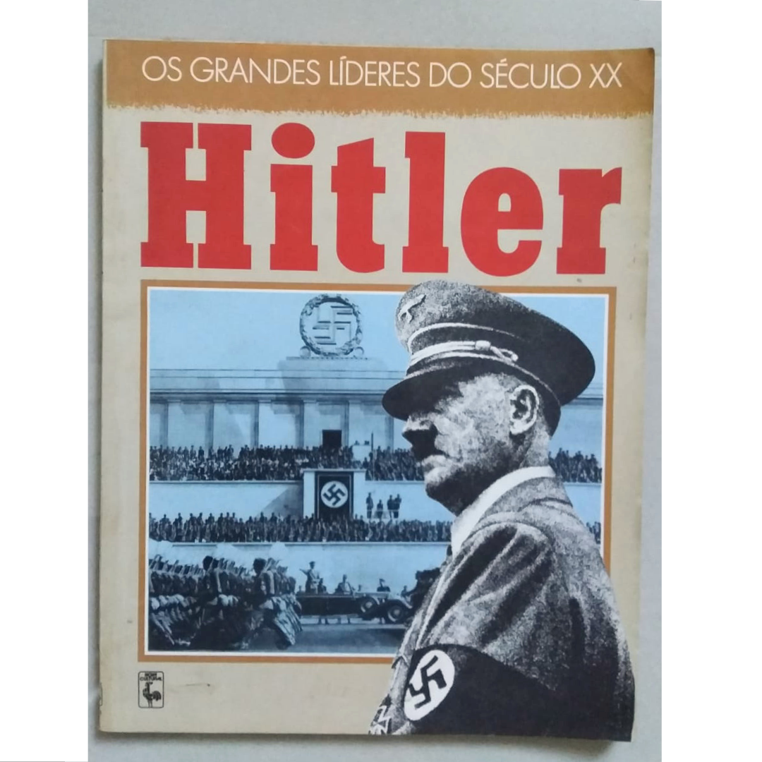 Os grandes líderes do século xx, Hitler, Dennis Wepman, editora nova cultural, livro usado