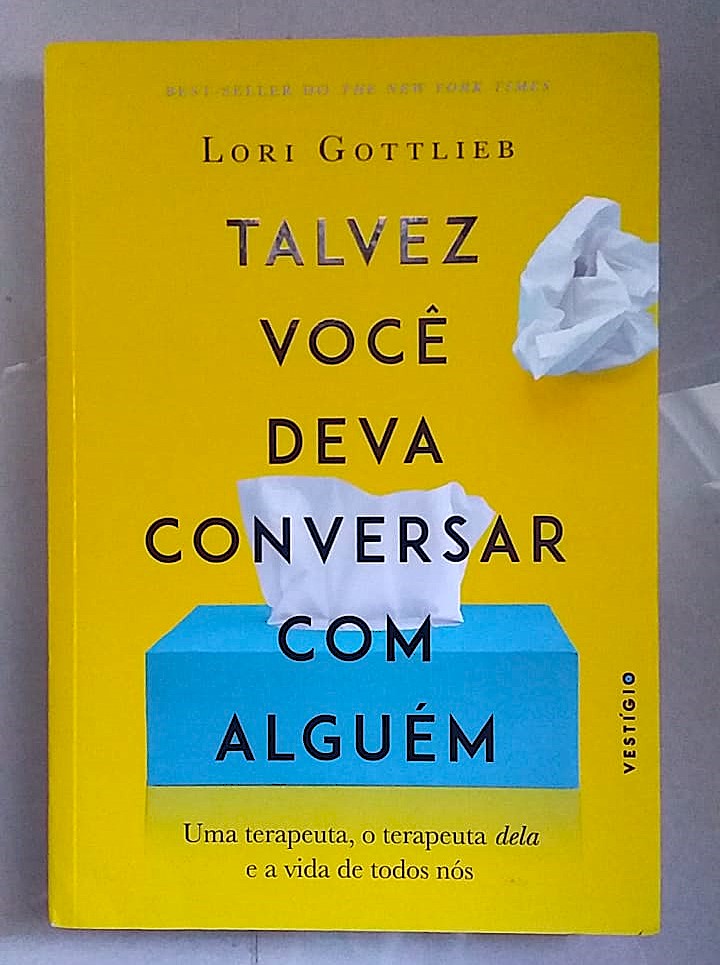 Talvez você deva conversar com alguém, Lori Gottlieb, editora vestígio, livro usado