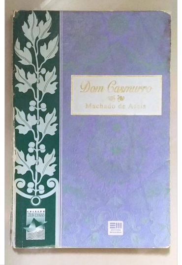 Dom Casmurro, Machado de Assis, editora moderna, livro usado
