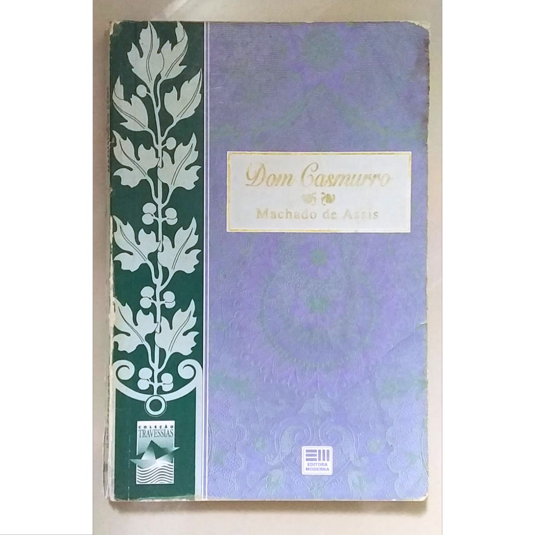 Dom Casmurro, Machado de Assis, editora moderna, livro usado