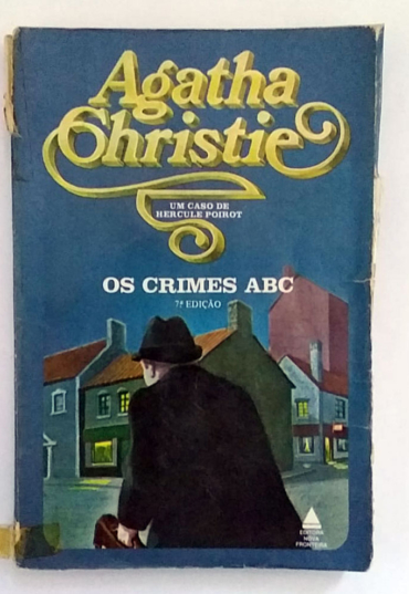 Os crimes ABC, Agatha Christie, editora nova fronteira, livro usado