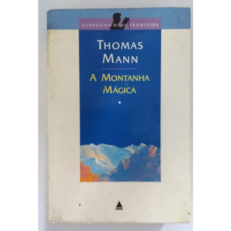 A montanha mágica, Thomas Mann, editora nova fronteira, livro usado