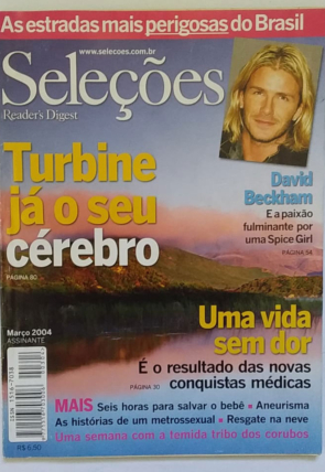 Revista Seleções Reader's Digest edição 304, março de 2004, usada