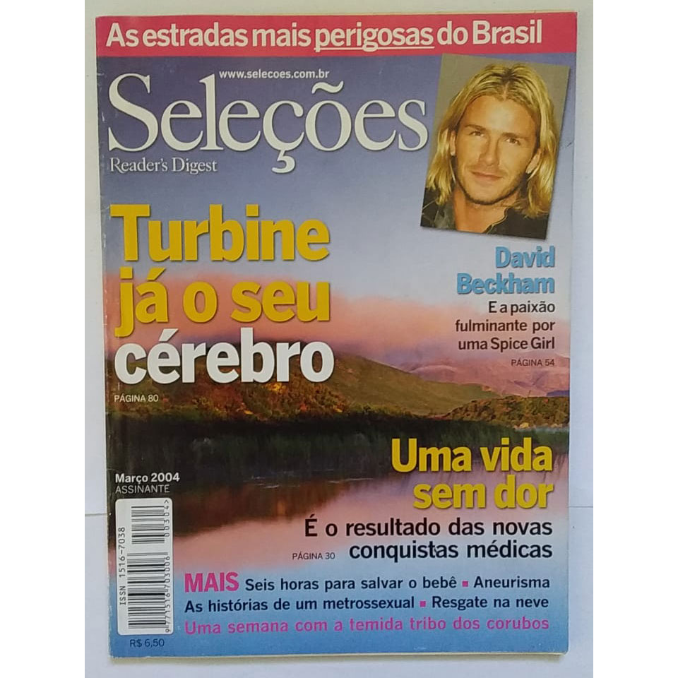 Revista Seleções Reader's Digest edição 304, março de 2004, usada