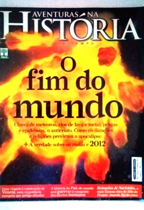 Revista aventuras na história edição 90, o fim do mundo, editora abril, usada