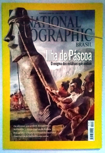 Revista national geographic Brasil, edição 148 julho de 2012 editora abril, usada