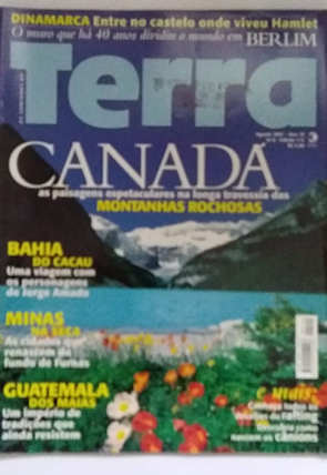 Revista os caminhos da Terra edição 112, montanhas rochosa do Canadá, editora peixes, usada