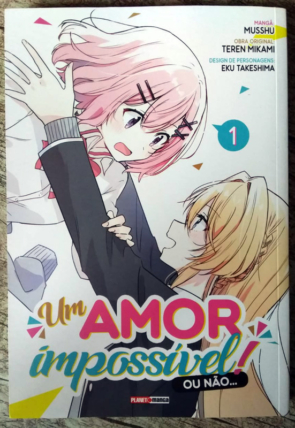 Mangá um amor impossível ou não 1, Musshu, editora planet manga, usado