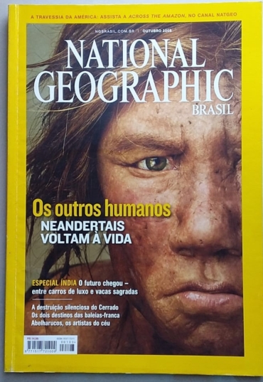 Revista national geographic Brasil edição 103, outubro de 2008, editora abril, usada