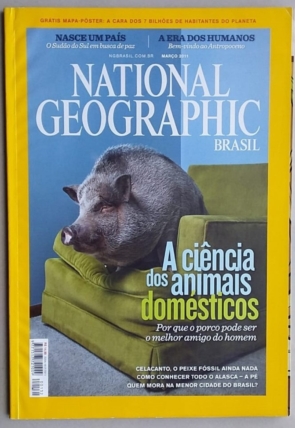 Revista national geographic Brasil, edição 132 março de 2011, editora abril, usada
