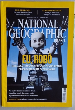 Revista national geographic Brasil, edição 137 agosto de 2011, editora abril, usada