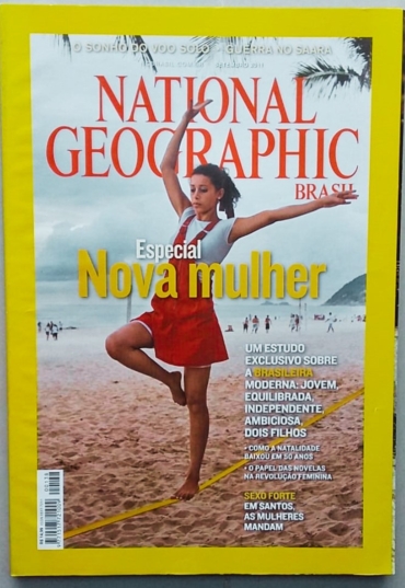 Revista national geographic Brasil, edição 138 setembro de 2011, editora abril, usada