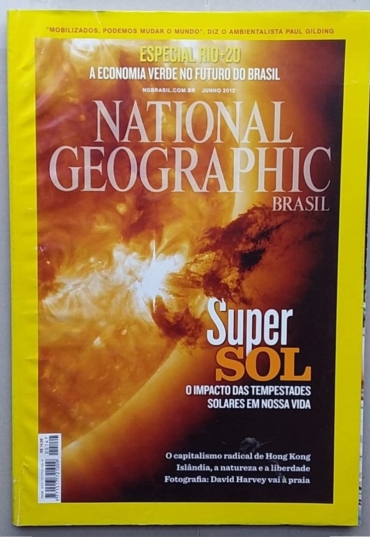 Revista national geographic Brasil, edição 147 junho de 2012 editora abril, usada
