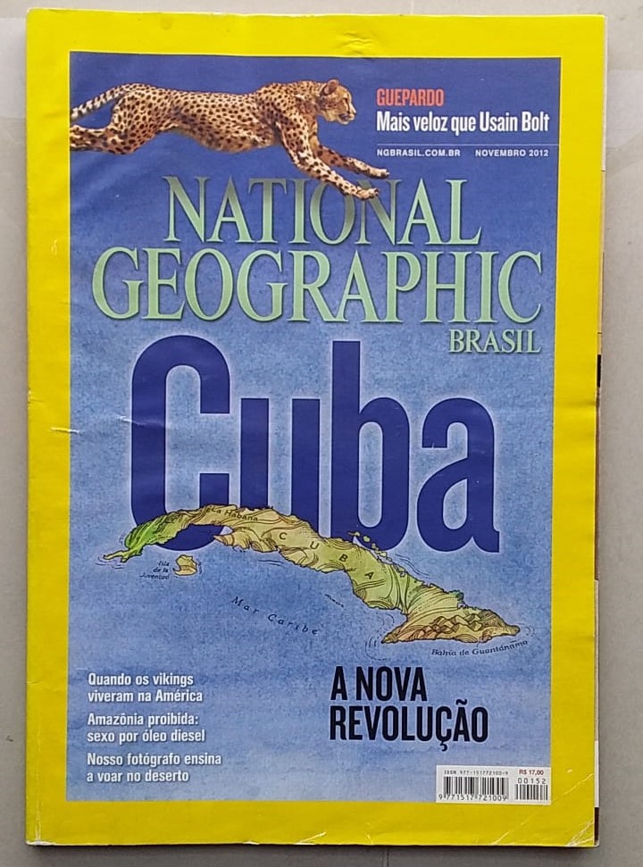 Revista national geographic Brasil edição 152, novembro de 2012, editora abril, usada