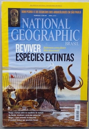 Revista national geographic Brasil edição 157, abril de 2013, editora abril, usada