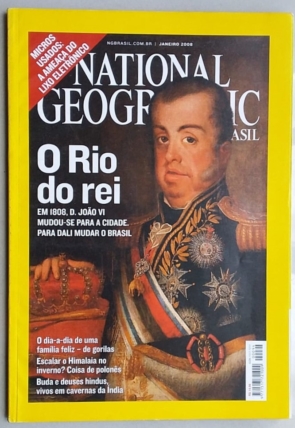 Revista national geographic Brasil edição 94, janeiro de 2008, editora abril, usada