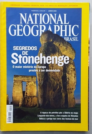 Revista national geographic Brasil edição 99, junho de 2008, editora-abril, usada