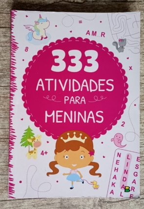 333 atividades para meninas, editora brasileitura