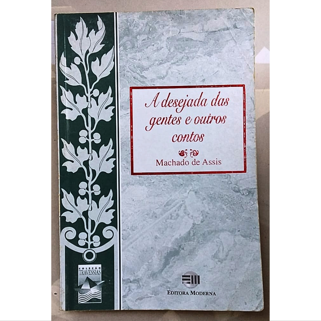 A desejada das gentes e outros contos, Machado de Assis, editora Moderna, livro usado