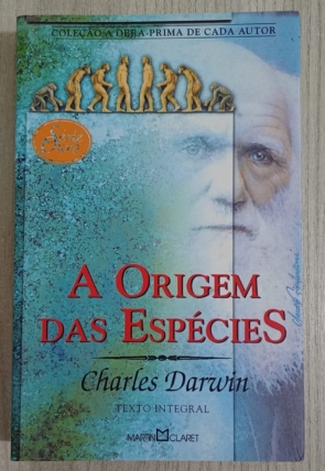 A origem das espécies, Charles Darwin, coleção a obra-prima de cada autor, editora Martin Claret, livro usado