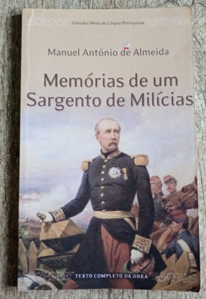 Memórias de um sargento de milícias, Manuel Antônio de Almeida, editora avenida, livro usado
