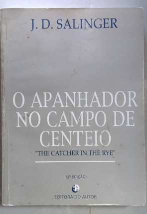 O apanhador no campo de centeio, J. D. Salinger, edição do autor, livro usado