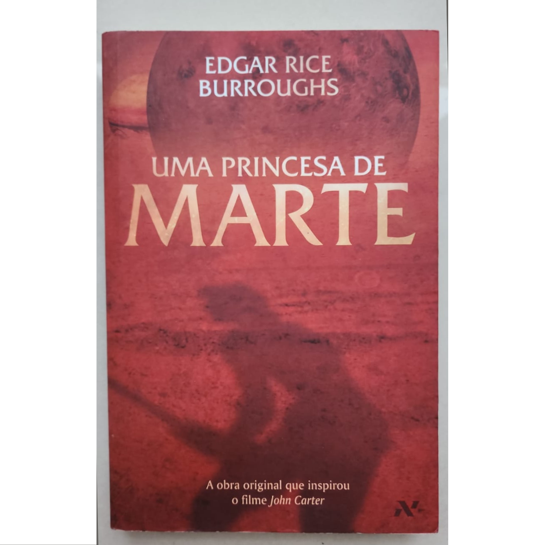 Uma princesa de Marte, Edgar Rice Burroughs, editora aleph, livro usado