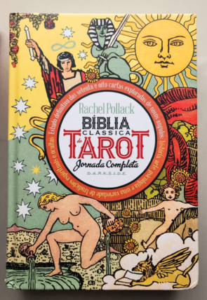 Bíblia clássica do tarot, jornada completa, Rachel Pollack,editora darkside, livro usado