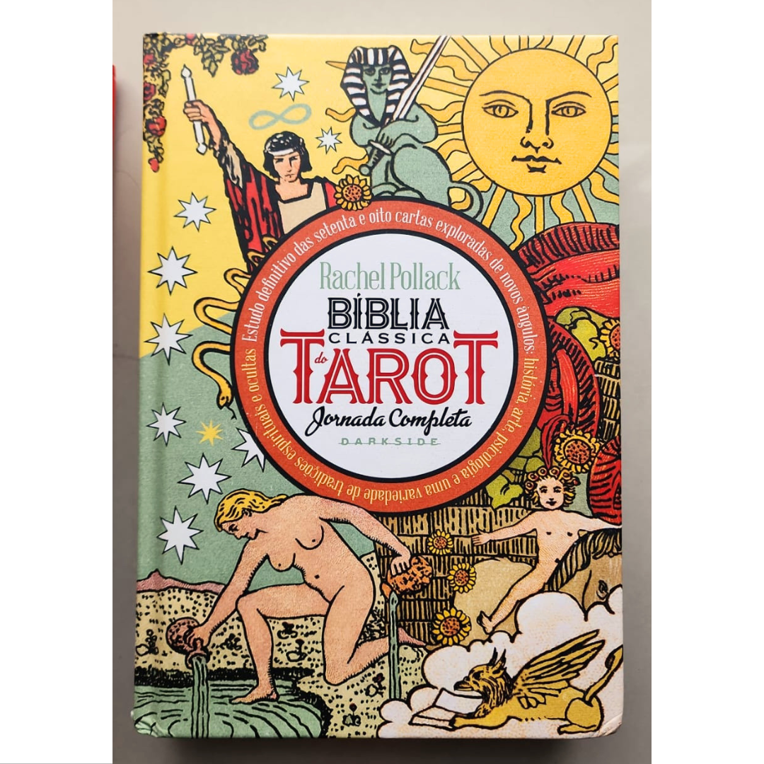 Bíblia clássica do tarot, jornada completa, Rachel Pollack,editora darkside, livro usado