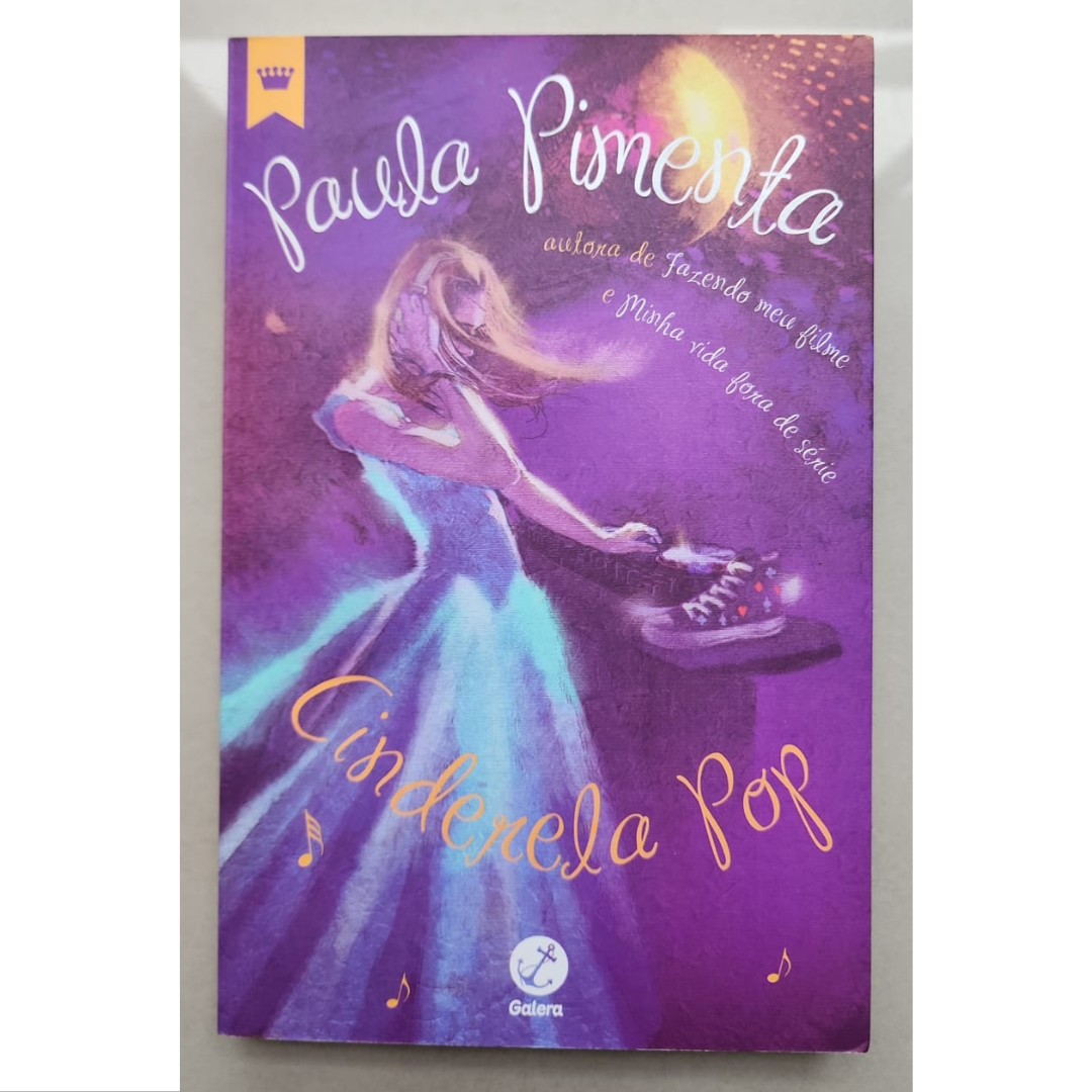 Cinderela pop, Paula Pimenta, editora galera, livro usado