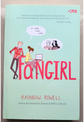 Fangirl, Rainbow Rowell, editora ns, livro usado