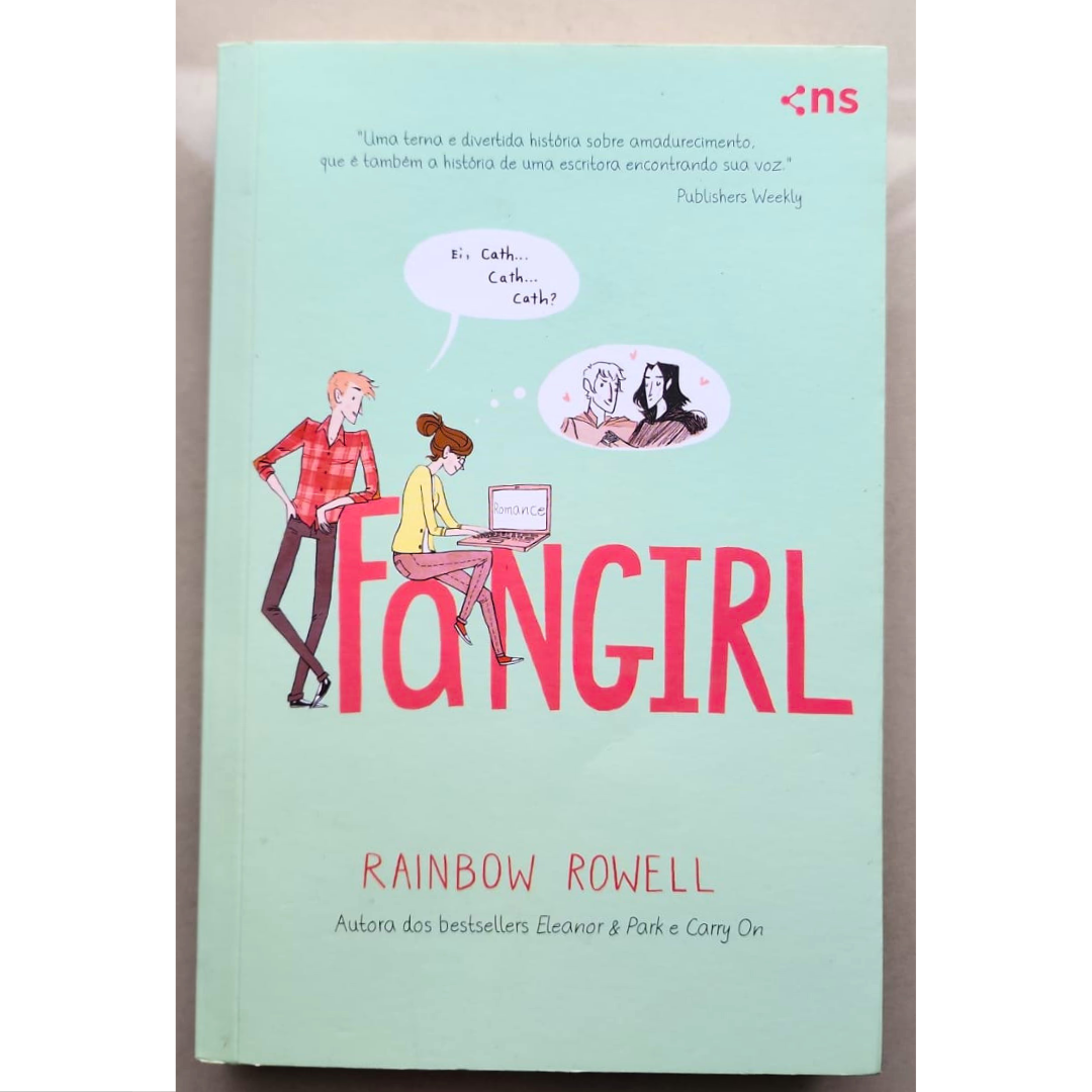 Fangirl, Rainbow Rowell, editora ns, livro usado